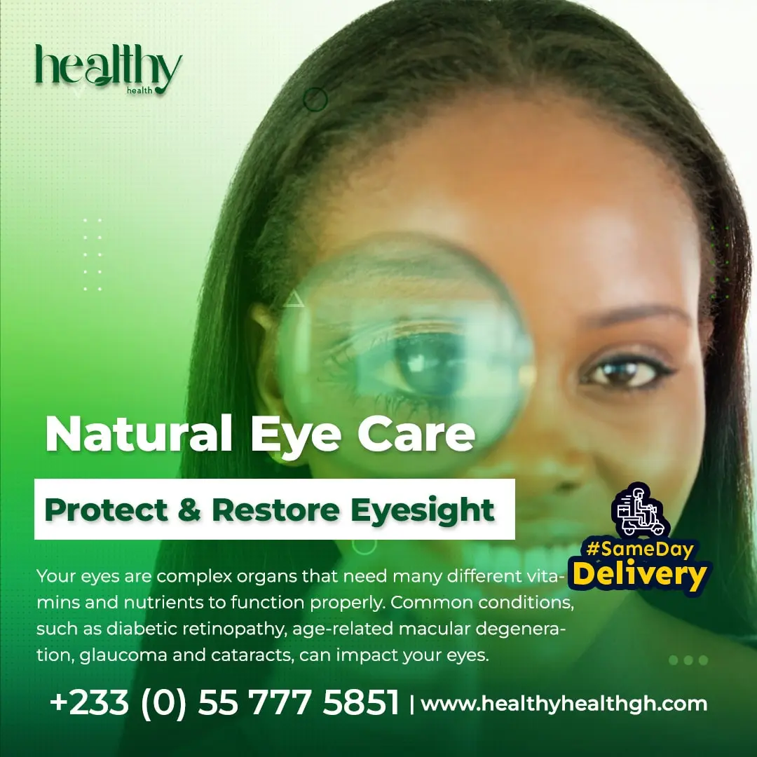 Natural Eye Care Pack - Protect & Restore Your Eyesight